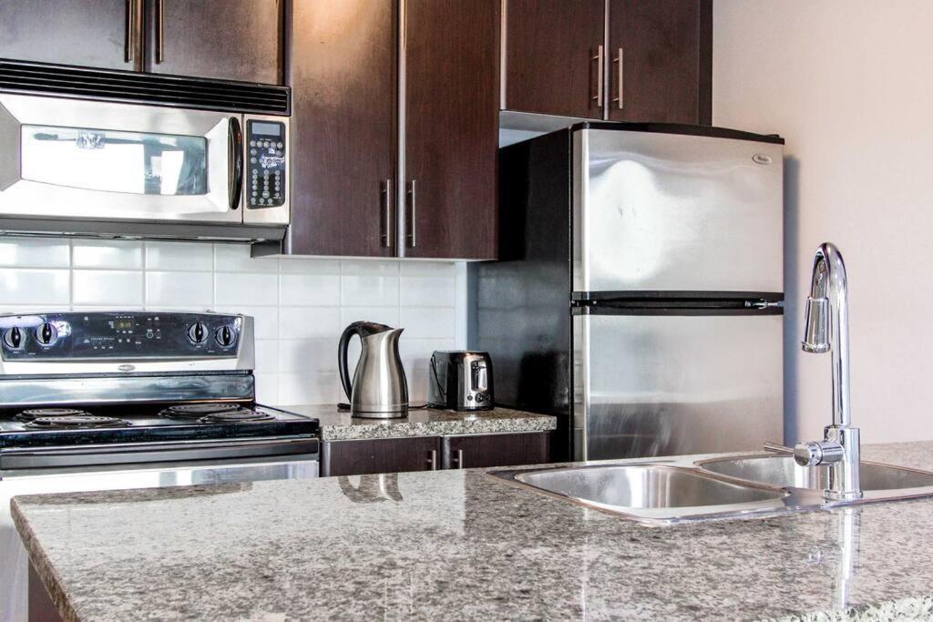 Downtown 1 Bedroom Water View Condo Vancouver Buitenkant foto