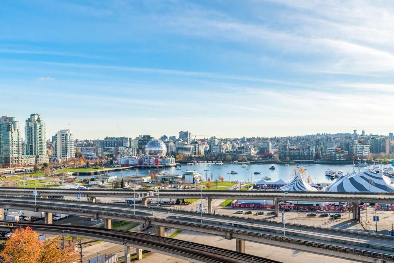 Downtown 1 Bedroom Water View Condo Vancouver Buitenkant foto
