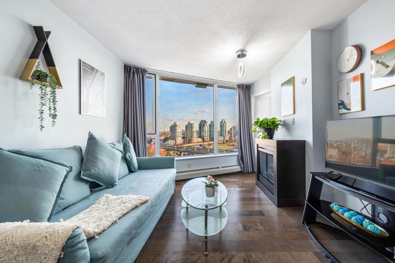 Downtown 1 Bedroom Water View Condo Vancouver Buitenkant foto