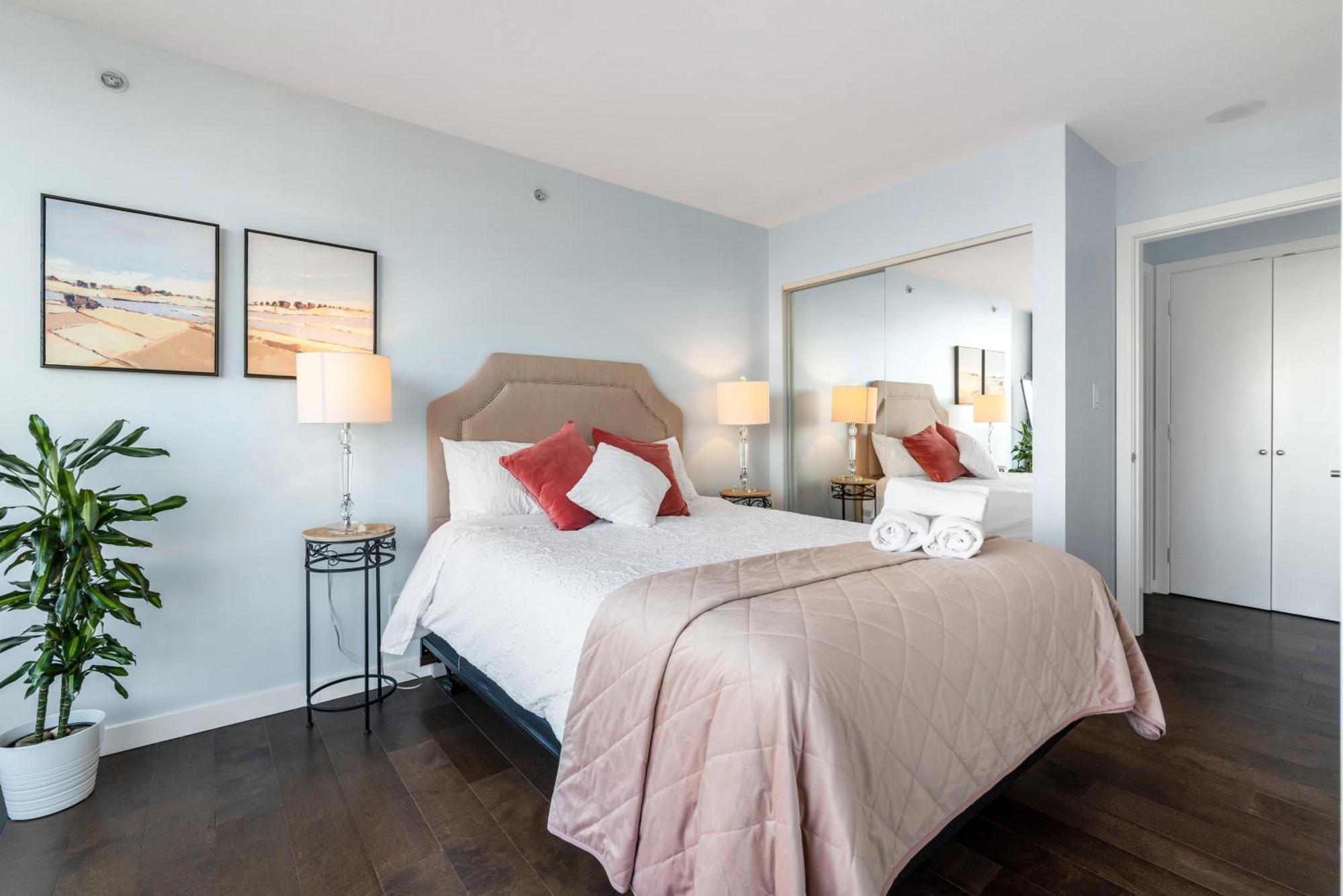 Downtown 1 Bedroom Water View Condo Vancouver Buitenkant foto